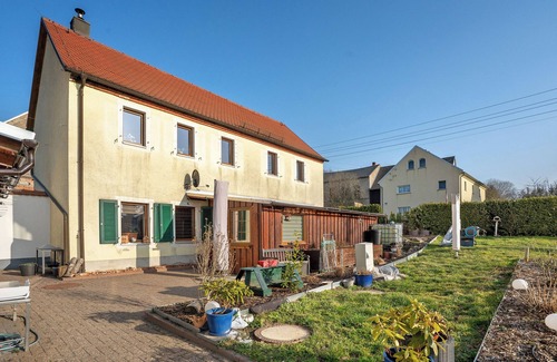 Triebischtal Apartment | Room 'Gästezimmer 1' with Shared Terrace, Shared Garden and Wi-Fi