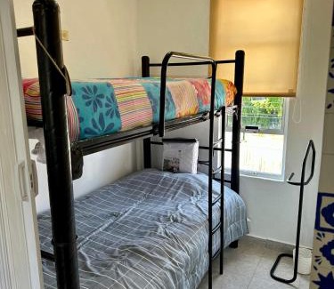 Puebla House | Room in modern apartment with garden