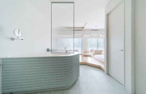 Saijo Hotel | Room only plan Deluxe Room Twin Lounge service /Saijo Ehime
