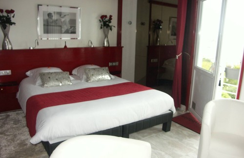 Le Treport Bed & Breakfast | Room with double balneo duo, terrace sea view, Le Tréport, Mers les bains