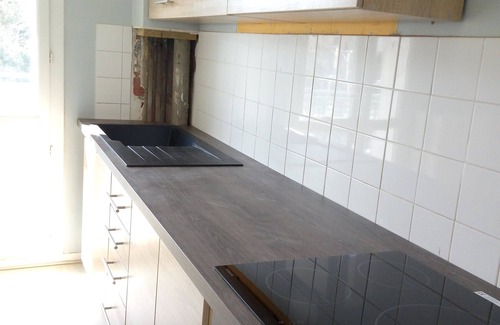 Bascule - Oratoire Apartment | Room with marital bed, all conveniences near the building in the center of town