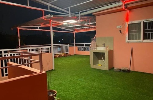 Chamundi Nagar Apartment | Room with private terrace and patio - only for girls & couples