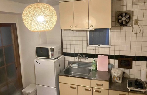 Nishi Ward Apartment | Room without meals Room 302 Good location near /Hiroshima Hiroshima
