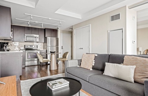 Theatre District Apartment | Roomy Chinatown/Theater District 1BR w/Gym & W/D, nr T, by Blueground