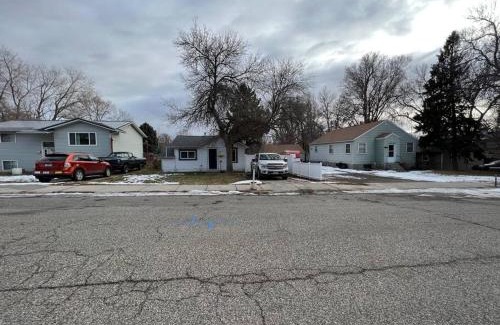 North Park House | Roomy single bedroom with a huge back yard