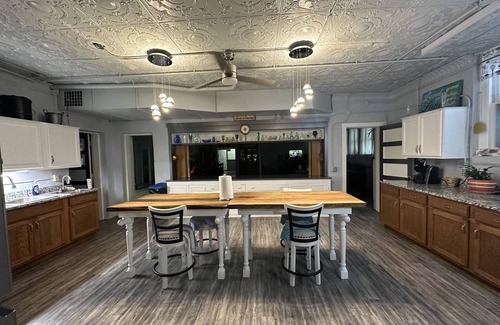 Eskridge House | Roomy vintage retreat/repurposed church/pet friendly