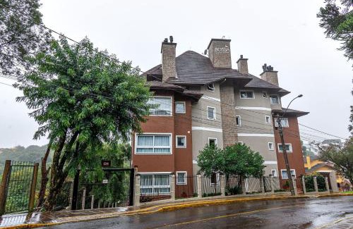 Gramado City Centre Apartment | Rosa Edifício Villa Rossa