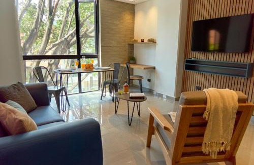 Estadio Apartment | Rosa Negras Cozy Stadio Haven