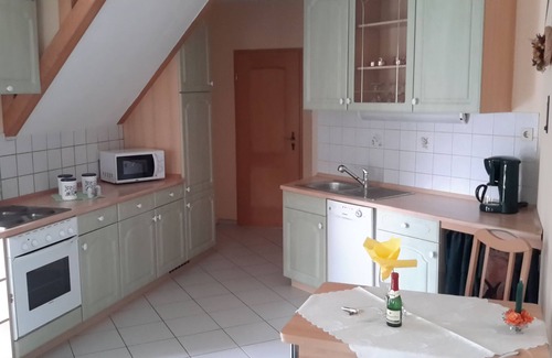 Schwielochsee Apartment | "Rose" vacation apartment in country house style with outdoor sauna and lots of nature