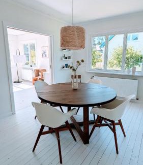 Silverdalen House | Rotes Småland - Haus, Schweden, ideal für Familien, See in der Nähe