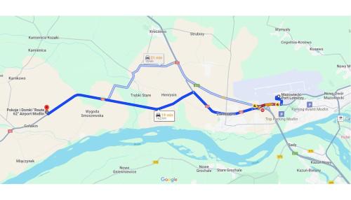 Czerwinsk nad Wisła Cabin | "Route 62" Airport Modlin