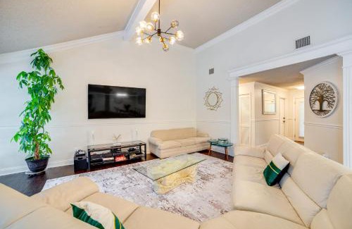 Rowlett House | Rowlett Escape with Fire Pit and Lake Views
