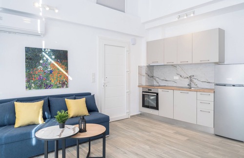 Paralia Ofryniou Villa | Roxani Two - Bedroom Duplex with Garden, Roxani Residential Complex