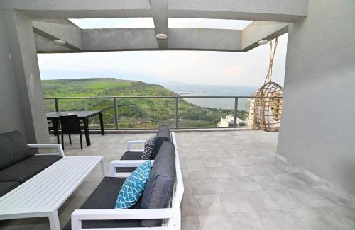 Tiberias Apartment | Royal Serenity- 2 Luxury Penthouses together