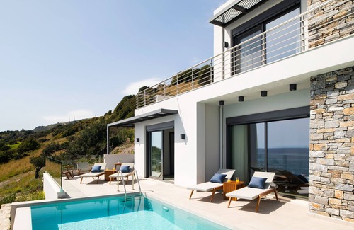 Agios Vasileios Villa | Rozites Luxury Beachfront Villa, By Hellocrete