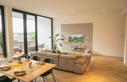 Bahnhofsviertel Apartment | RR - Penthouse - Luxe 105 qm - Central - WIFI