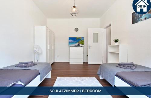 Uckendorf Apartment | RtR Gelsenkirchen - Bis zu 8 Personen - Voll ausgestattet - Modern - Garten - SMART TV - WIFI