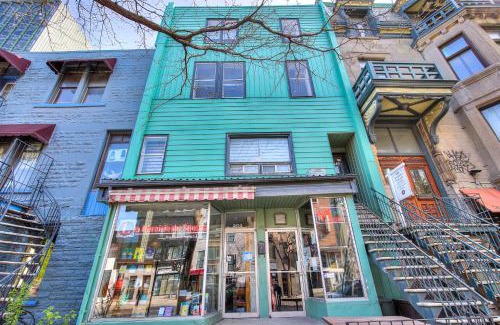 Plateau Mont Royal Apartment | Rue Berri & Downtown Village Destination