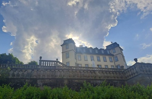 Untermerzbach Apartment | Ruhige Ferienwohnung für bis zu Zwei Personen mit Balkon