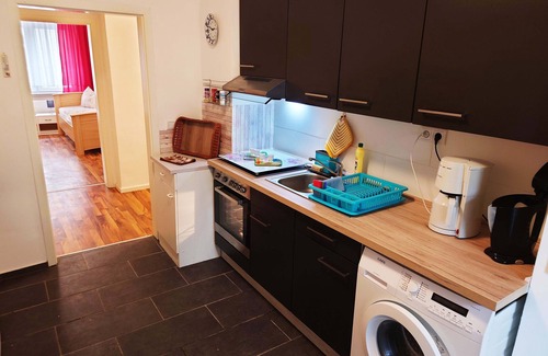 Silberhofviertel Apartment | Ruhige Monteurwohnung für 4 Personen in Freiberg