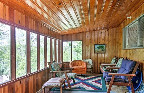 Ruidoso Cottage | Ruidoso Cabin w/Sunroom, Surrounded By Wildlife!