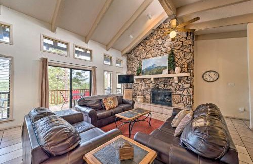 Ruidoso House | Ruidoso Home with Private Wet Bar and Pool Table