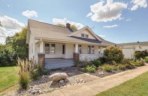 Biggsville House | Rural Biggsville Vacation Rental w/Porch
