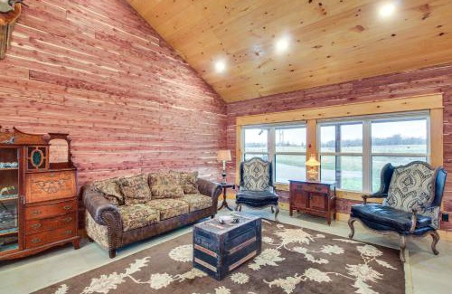 Drexel House | Rural Drexel Cabin on 30 Acres Unplug and Unwind!