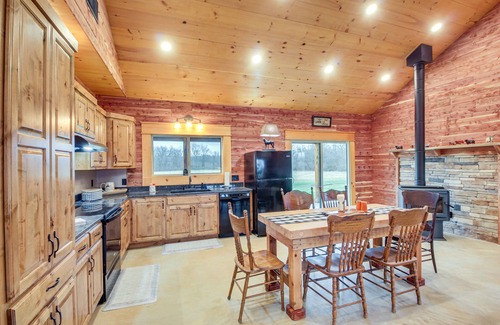 Drexel Cabin | Rural Drexel Cabin on 30 Acres: Unplug + Unwind!