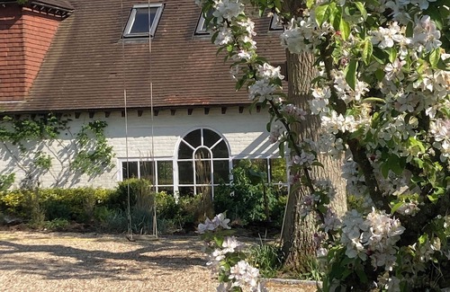 Barns Green Apartment | Rural farm stay- apartment with indoor heated swimming pool, terrace and garden