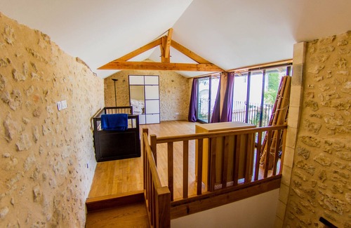 Saint-Pancrace Villa | Rural holiday property with 2 houses, separate studio, heated pool, sleeps 16