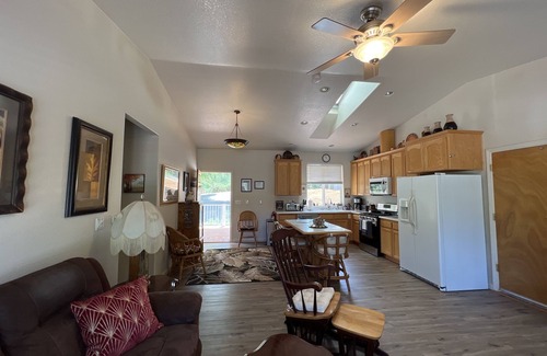Colfax House | Rural home wheelchair accessible, pet friendly close to River & lake & I-80.