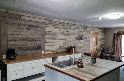 Delaware County House | Rural peace and quiet 10 minutes from Ball State. Remodeled church.