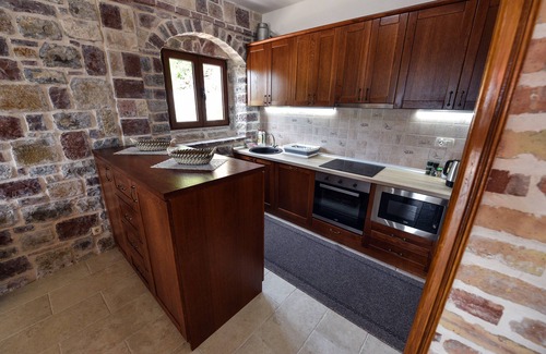 Tivat Villa | Rustic 2BDR Old Stone Villa w/Private Pool and SV