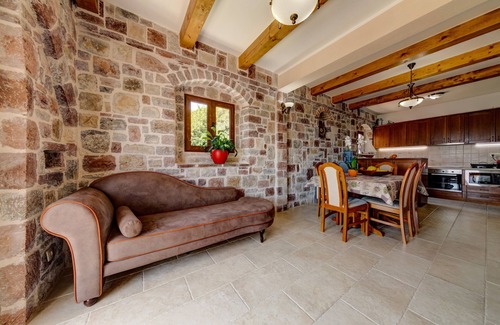 Tivat Villa | Rustic 2BDR Old Stone Villa w/Private Pool and SV