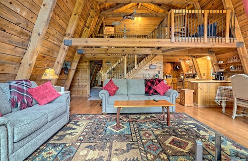 Sky Valley House | Rustic A-Frame Cabin in the Heart of the Smokies