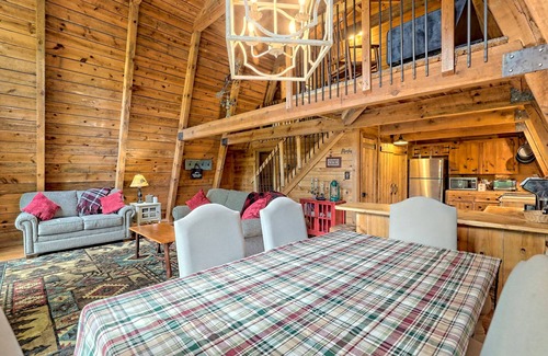 Sky Valley House | Rustic A-Frame Cabin in the Heart of the Smokies