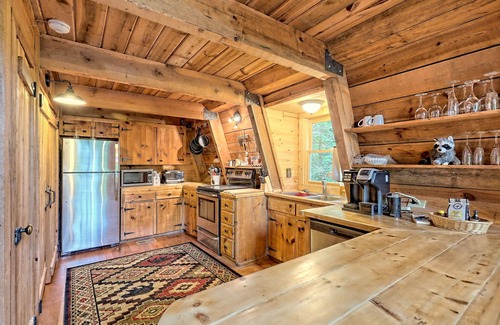 Sky Valley House | Rustic A-Frame Cabin in the Heart of the Smokies