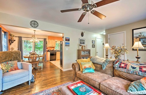 Chestertown House | Rustic Adirondacks Home w/Hot Tub & Lake Access!
