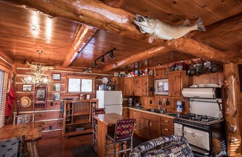 Hayward Cabin | Rustic and Charming one Bedroom cabin. Upgraded pontoon!