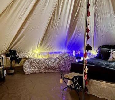 Conroe Other | Rustic Bell Tent on a Texan Farm, Nestled in the Sam Houston National Forest, Perfect for a Weekend Getaway