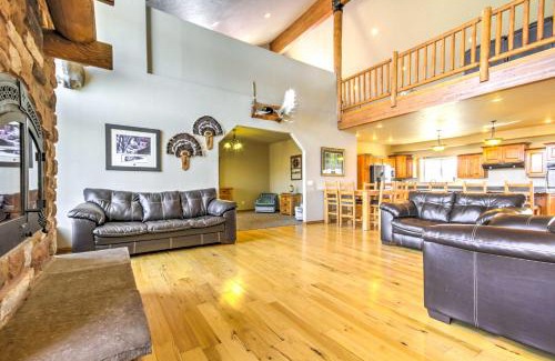 Hatch House | Rustic Bryce Canyon Home with Deck on Sevier River!