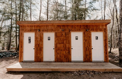 Au Train House | Rustic Bungalow located within a campground