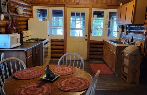 Phillips Cabin | Rustic cabin getaway on the shore of Soo Lake in Phillips, WI
