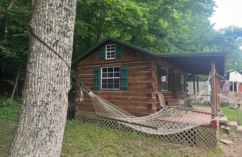 Gnaw Bone Cabin | Rustic cabin in Nashville, Indiana offering a cozy camping experience