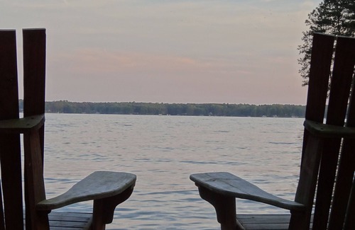 Littleton Cabin | Rustic Cabin Rental With Private Cove Access To Gorgeous Lake Gaston.