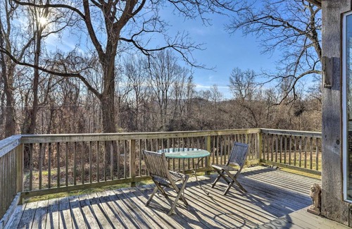 Linden House | Rustic Cabin with Mtn Views, Deck and Fire Pit!