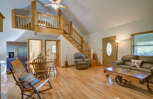 Elizabethton House | Rustic Cabin with a View on a Hundred Acre Farm