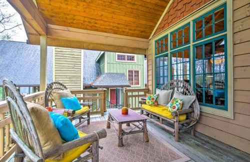 Cashiers Apartment | Rustic Cashiers Condo at Trillium Lake and Links!