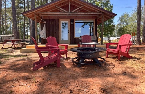 Hemphill Cabin | Rustic Cedar Waterfront Cabin 7 on Toledo Bend